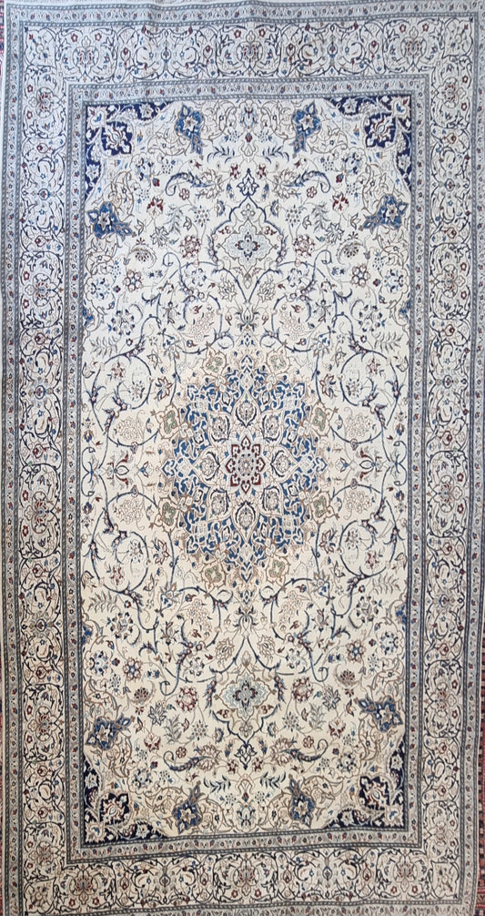 Handmade Persian Naein | 363x255 cm