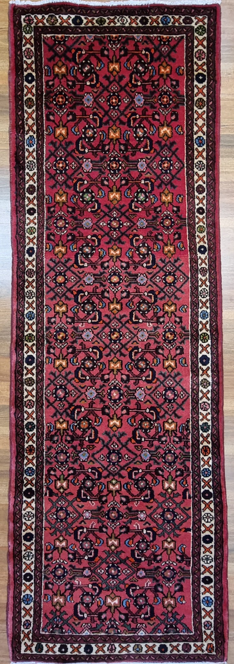 Handmade Persian Hossein Abad | 285x83 cm