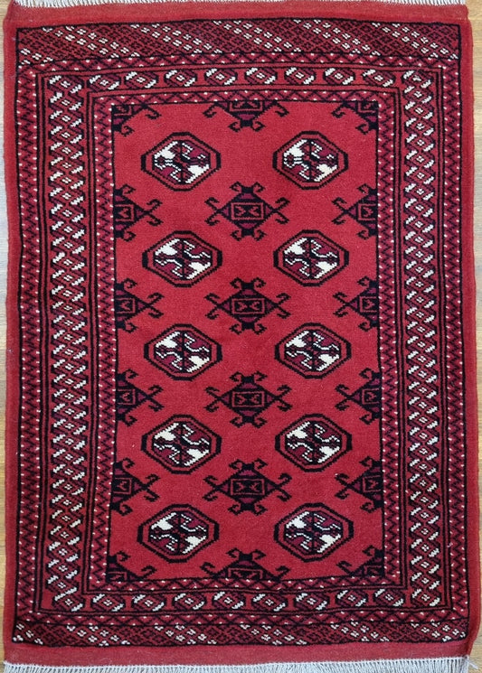 Handmade Persian Turkaman | 120x80 cm