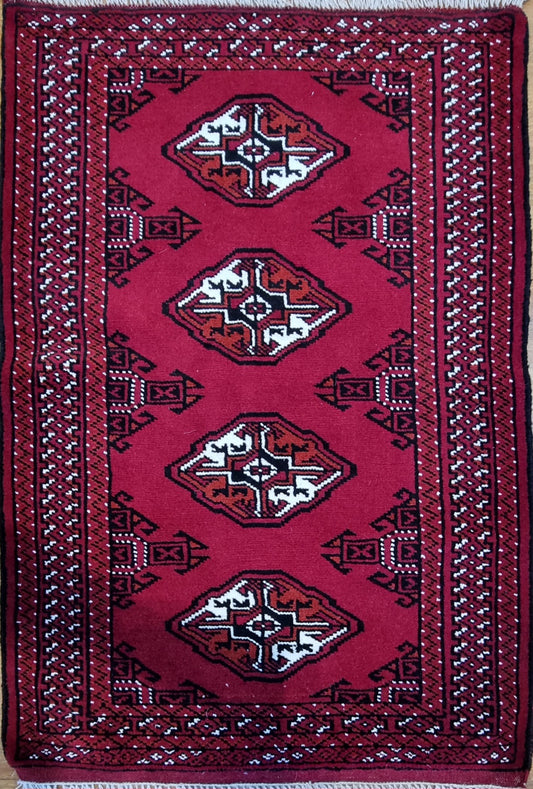 Handmade Persian Turkaman | 120x80 cm