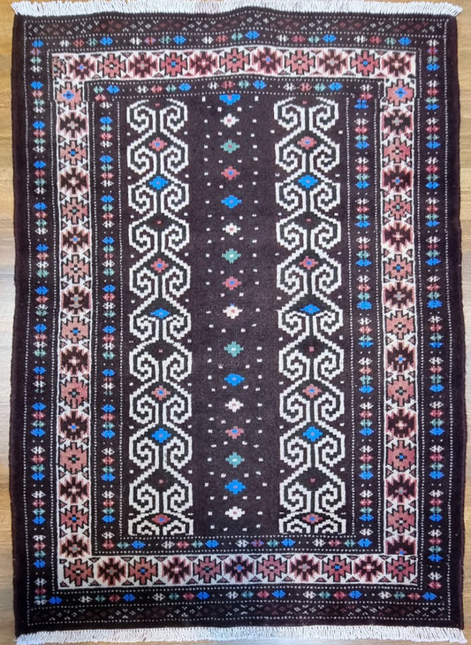 Handmade Persian Turkaman | 116x87 cm
