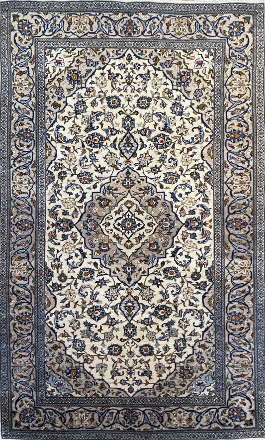 Handmade Persian Kashan | 245×145 cm