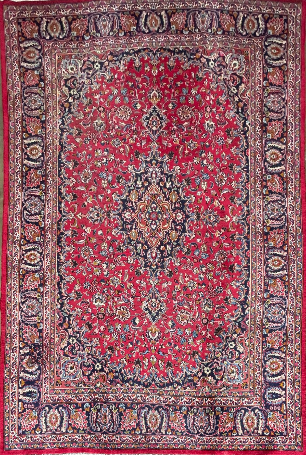 Handmade Persian Kashmar | 340×270 cm