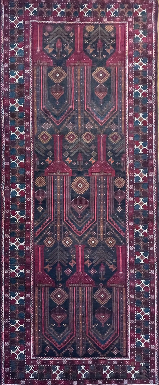 Handmade Persian Balouchi | 300×120 cm
