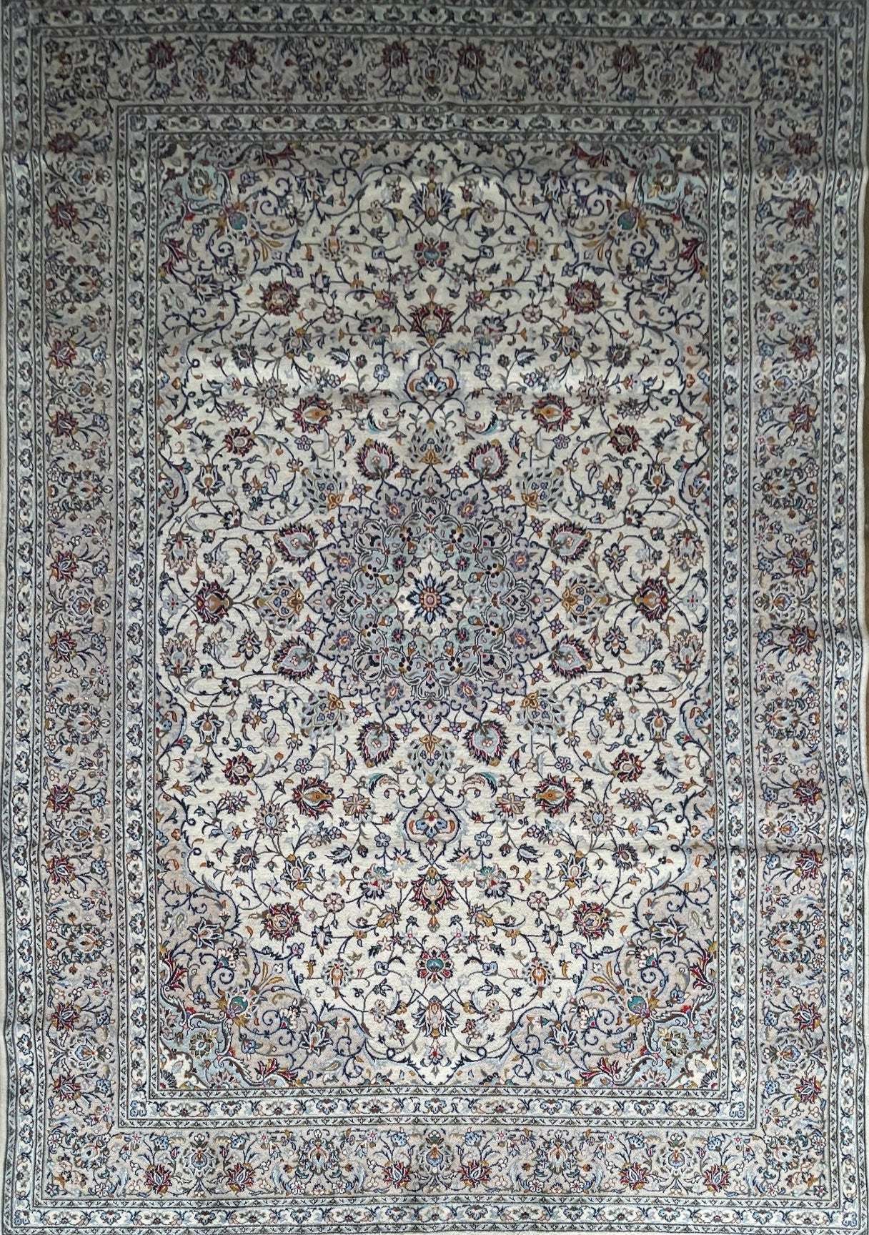 Handmade Persian Kashan | 350×250 cm