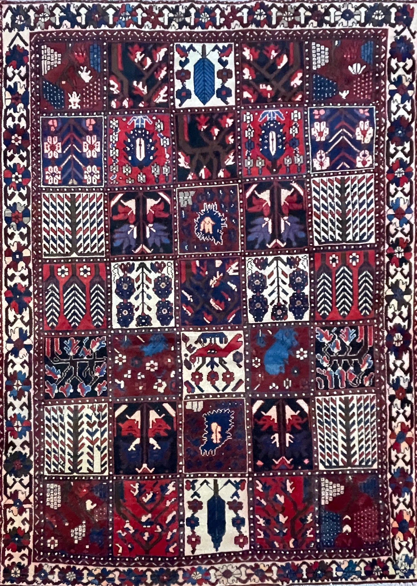 Handmade Persian Bakhtiyari | 200×145 cm