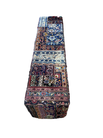 Rectangular Patchwork Ottoman | 180×45×45 cm