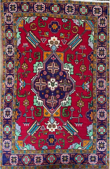 Handmade Persian Tabriz | 150×100 cm