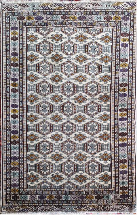 Handmade Persian Turkaman | 200×150 cm