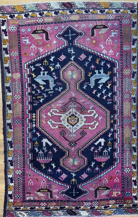 Handmade Persian Ghouchan | 110x170 cm