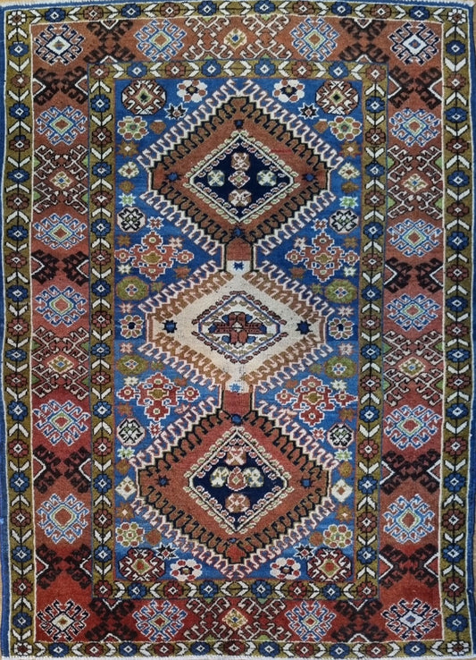 Handmade Persian Yalameh | 107x143 cm