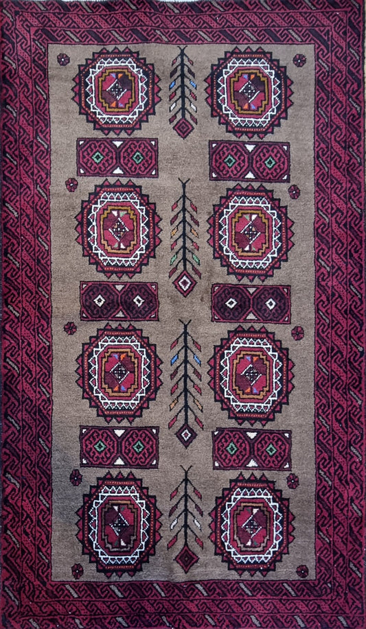 Handmade Persian Balouchi | 180x100 cm