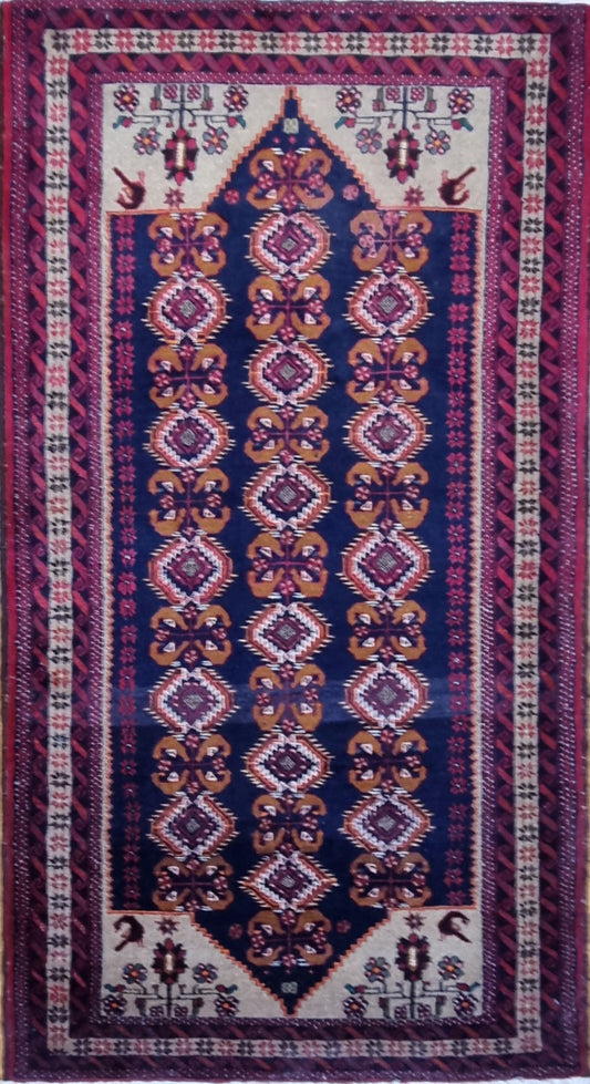 Handmade Persian Balouchi | 202x100 cm