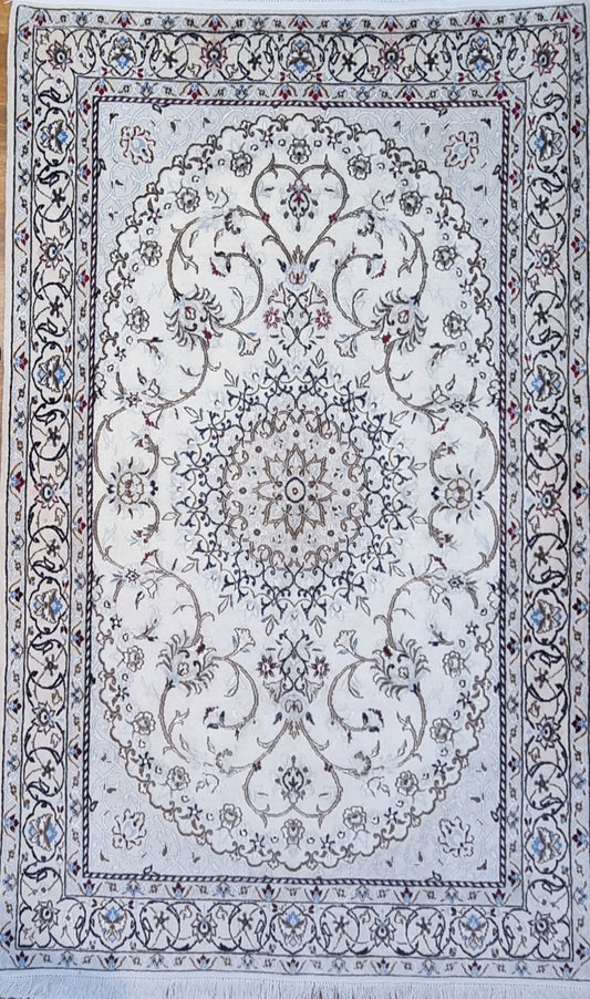 Handmade persian Naein | 200x130 cm