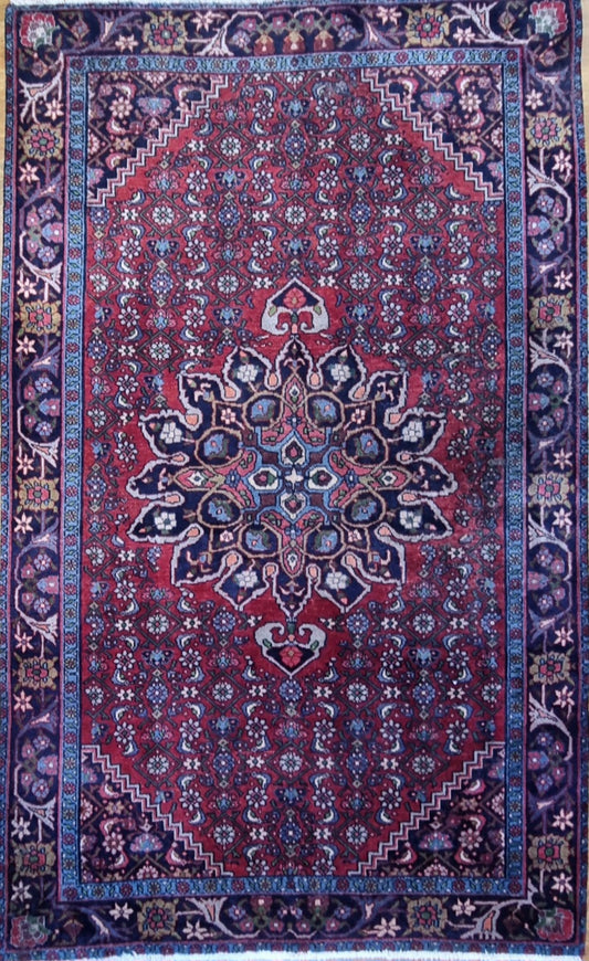 Handmade Persian Bijar | 200x120 cm