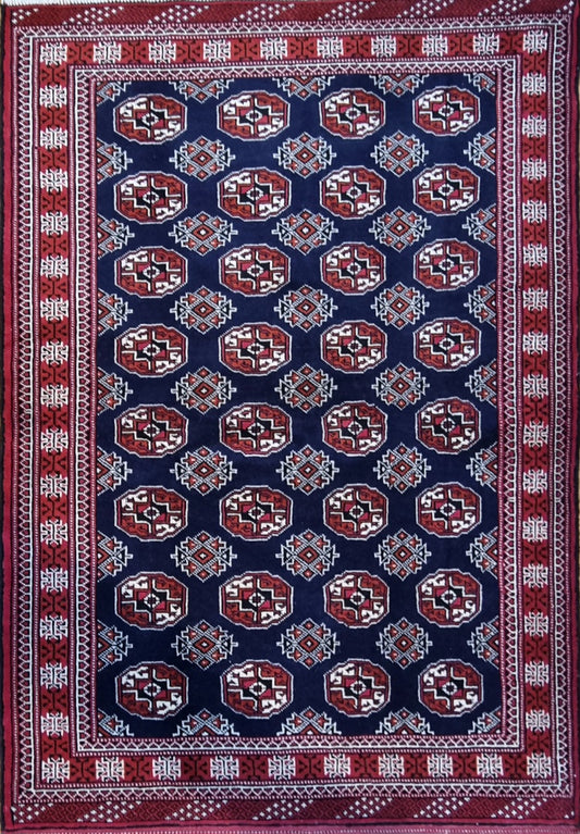 Handmade Persian Turkaman | 200x130 cm