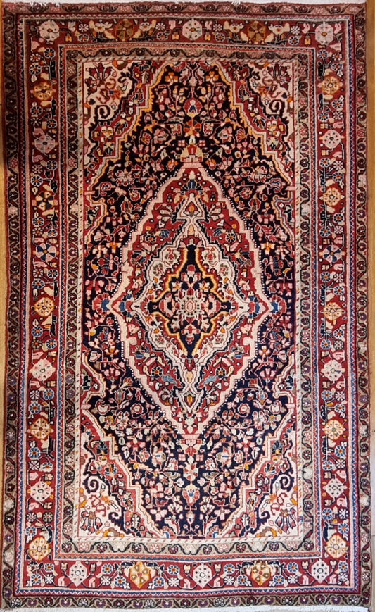 Handmade Persian Sarough | 208x127 cm