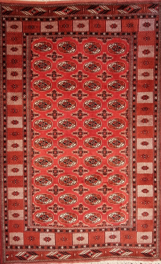 Handmade Persian Turkaman | 300x200 cm