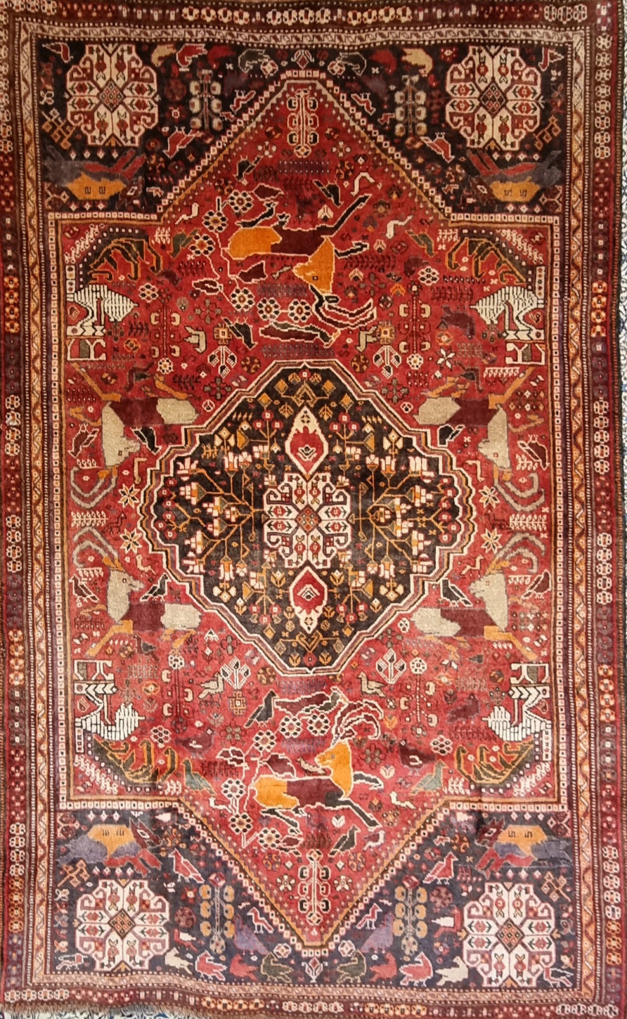 Handmade Persian Shiraz | 280x185 cm