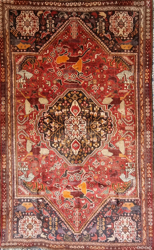 Handmade Persian Shiraz | 280x185 cm