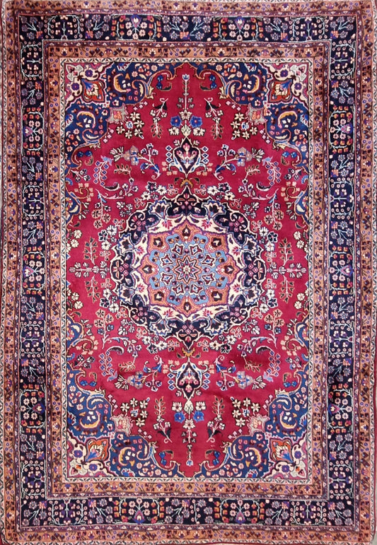 Handmade Persian Mashad | 295x200 cm