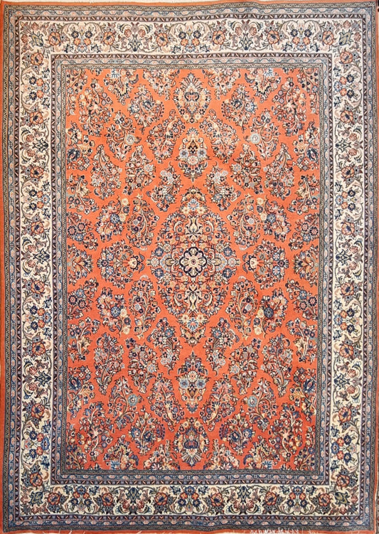 Handmade Persian Sarough | 275x205 cm