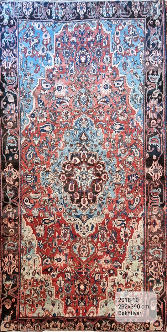 Handmade Persian Bakhtiyari | 232x390 cm
