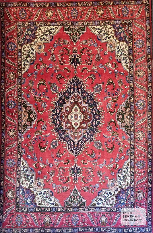 Handmade Persian Tabriz | 385x304 cm