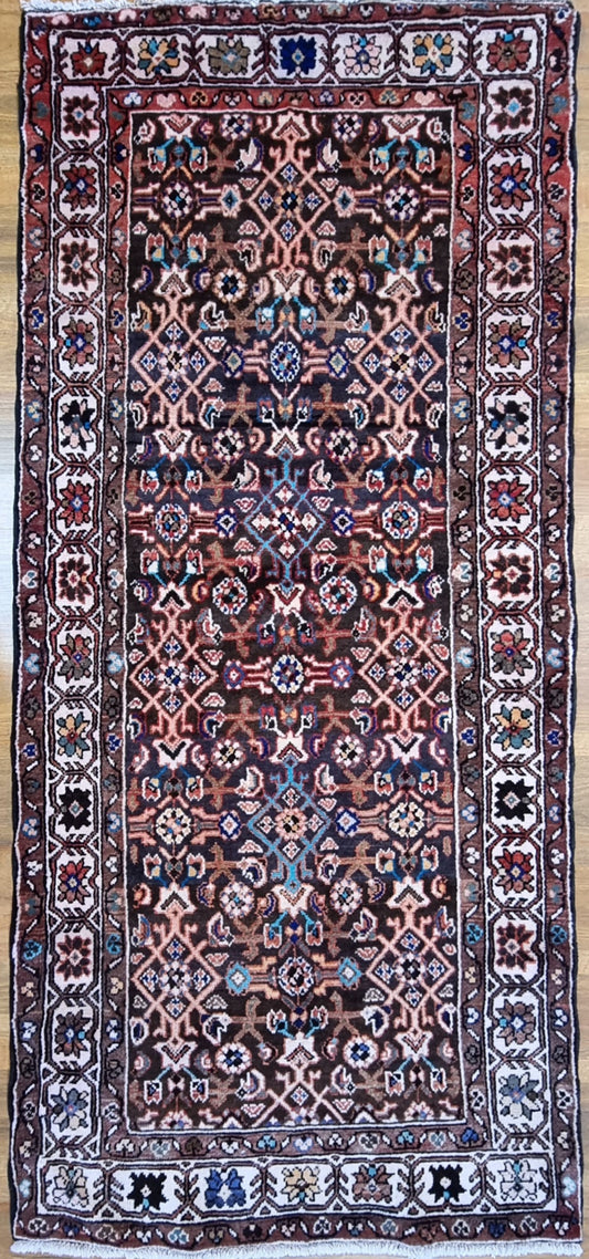 Handmade Persian Hamedan | 222x97 cm