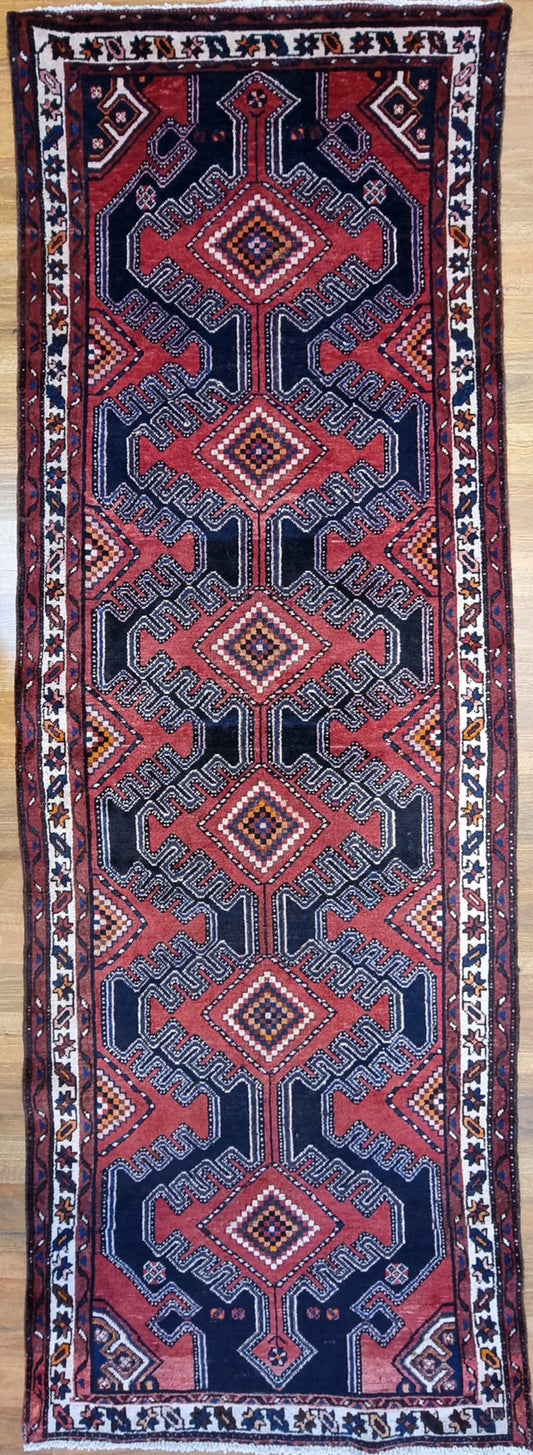 Handmade Persian Hamedan | 282x98 cm