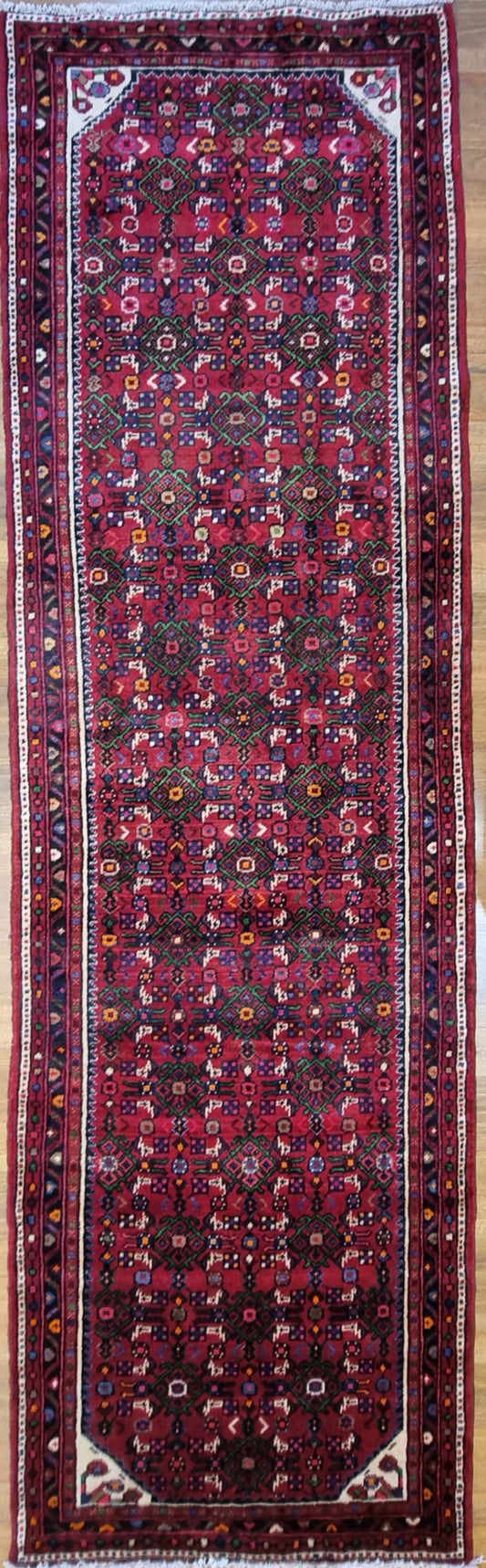 Handmade Persian Hamedan | 310x93 cm