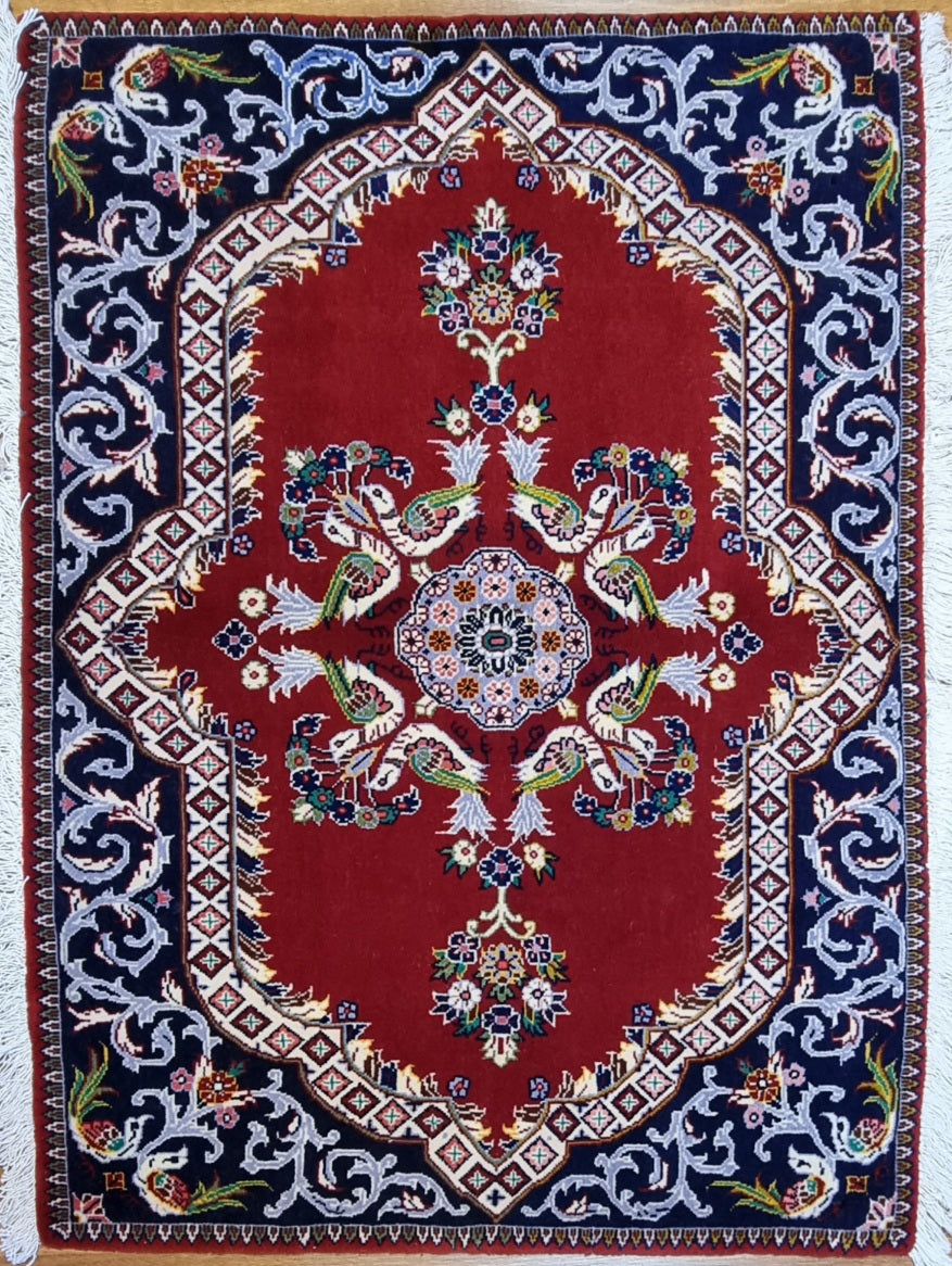 Handmade Persian Kashan | 70x90 cm