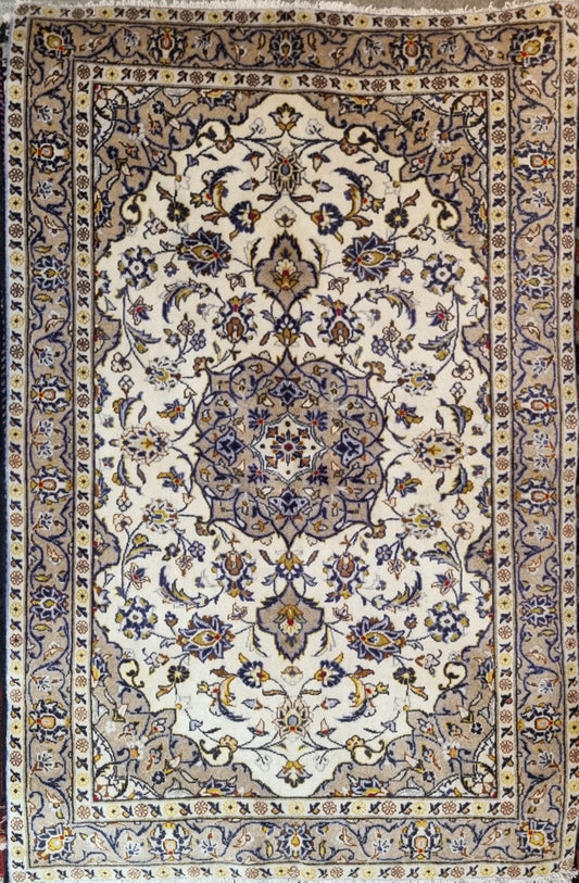 Handmade Persian Kashan | 154x103 cm