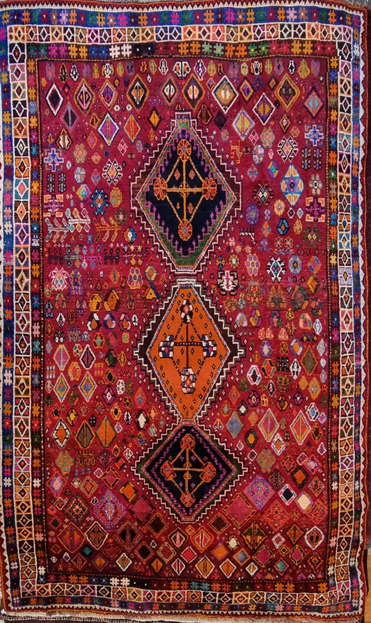Handmade Persian Shiraz | 263x170 cm