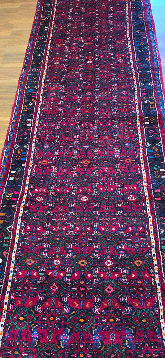 Handmade Persian Hamedan | 455 x 110 cm