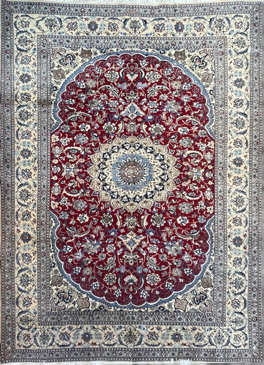 Handmade Persian Naein | 300x200 cm