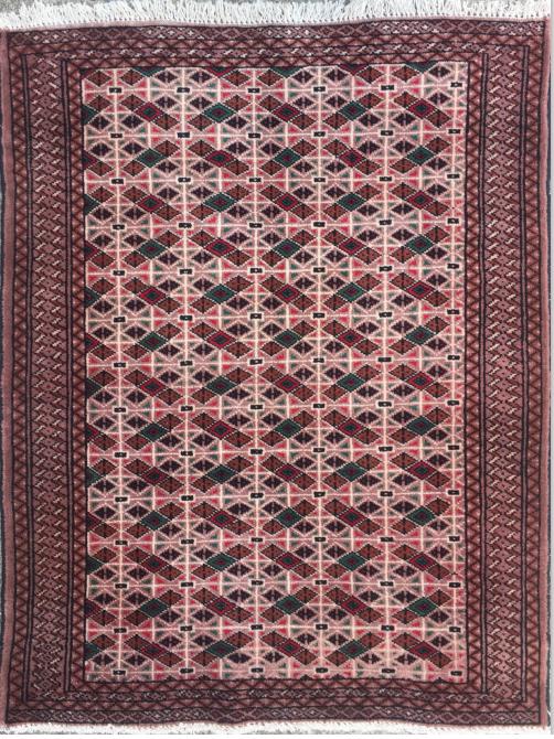 Handmade Persian Turkaman | 130×100 cm