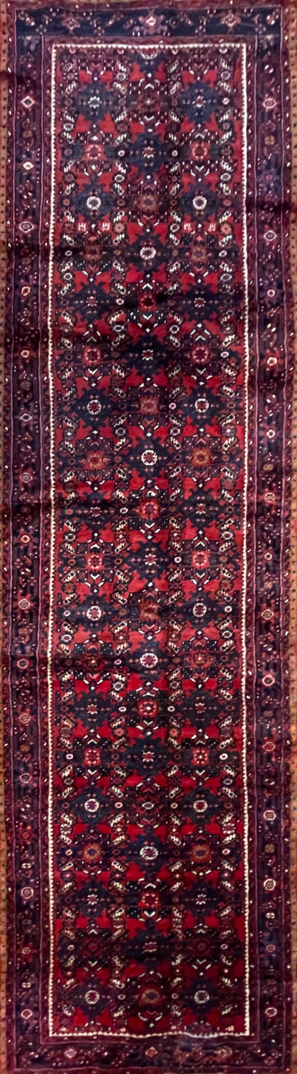 Handmade Persian Hamedan | 310×85 cm