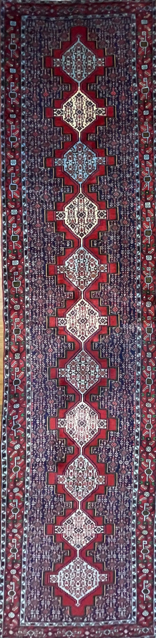 Handmade Persian Sanandaj | 380×90 cm