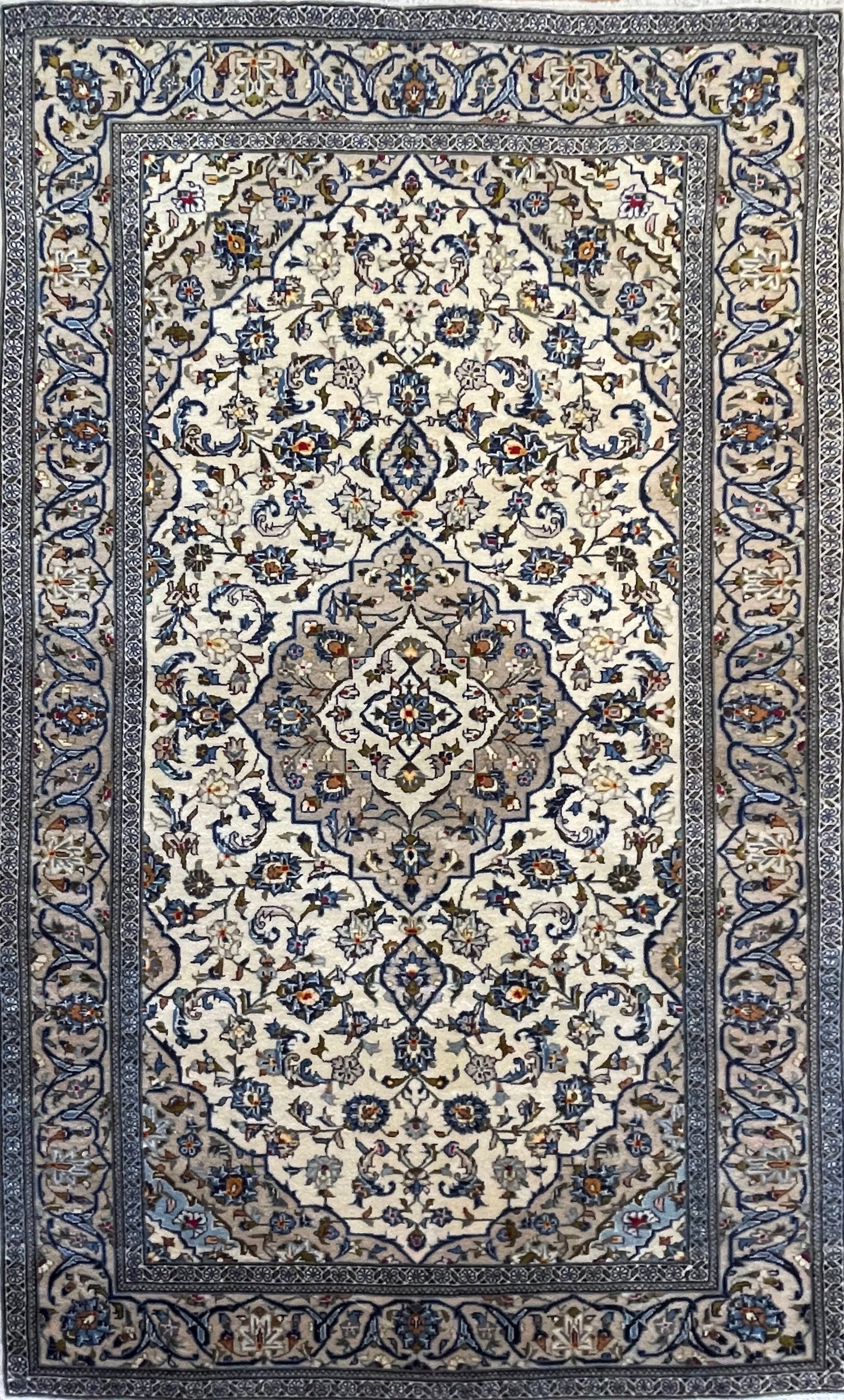 Handmade Persian Kashan | 245×145 cm