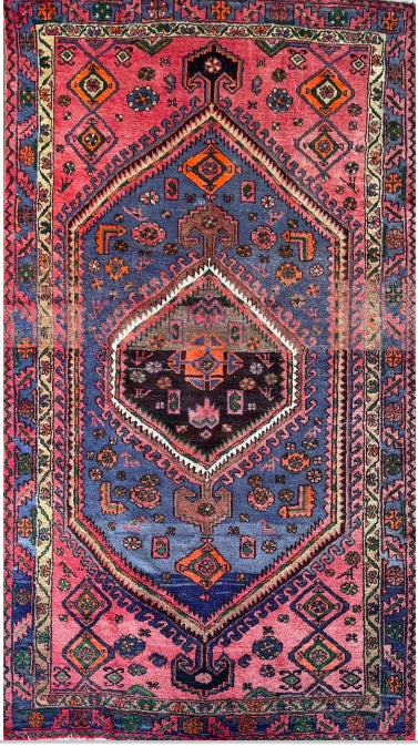 Handmade Persian Ghashghai | 220×145 cm