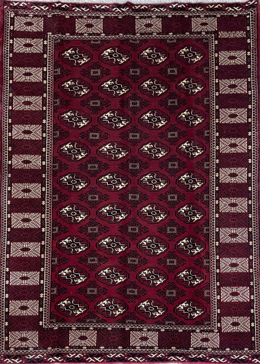 Handmade Persian Turkaman | 280×205 cm