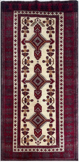 Handmade Persian Balouchi | 210×110 cm