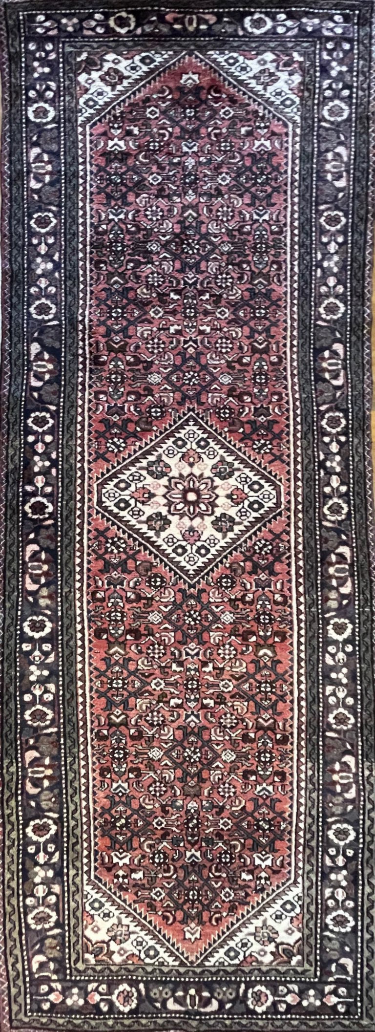 Handmade Persian Hossein Abad | 341×118 cm