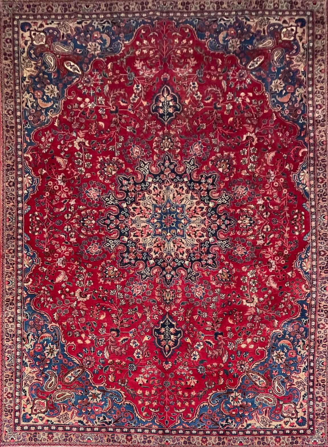 Handmade Persian Sabzevar | 312×225 cm