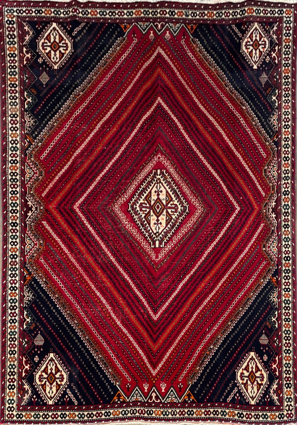 Handmade Persian Shiraz | 290×203 cm