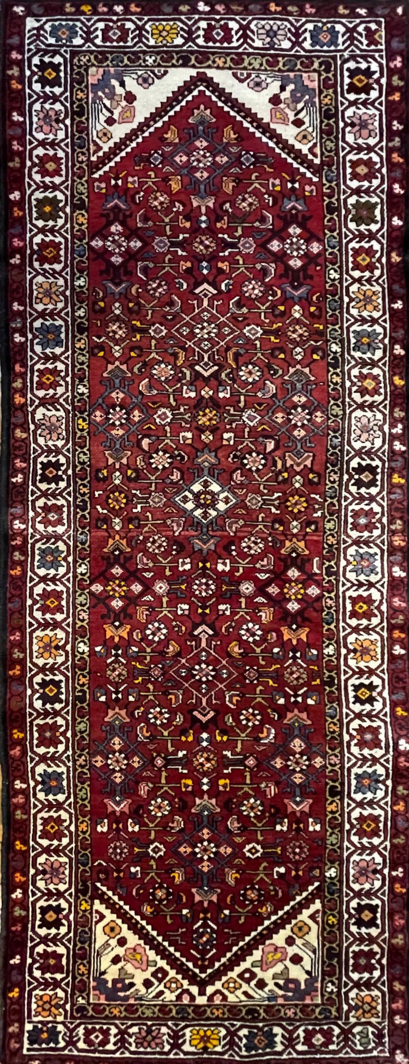 Handmade Persian Hamedan | 290×102 cm
