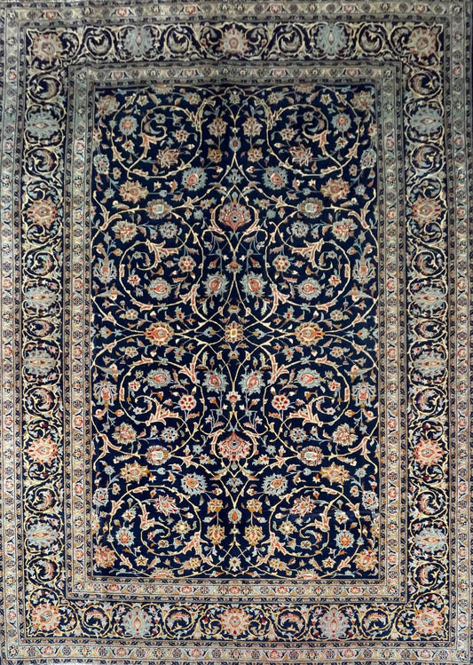 Handmade Persian Kashan | 350×253 cm