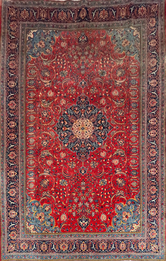 Handmade Persian Sarough | 350×250 cm