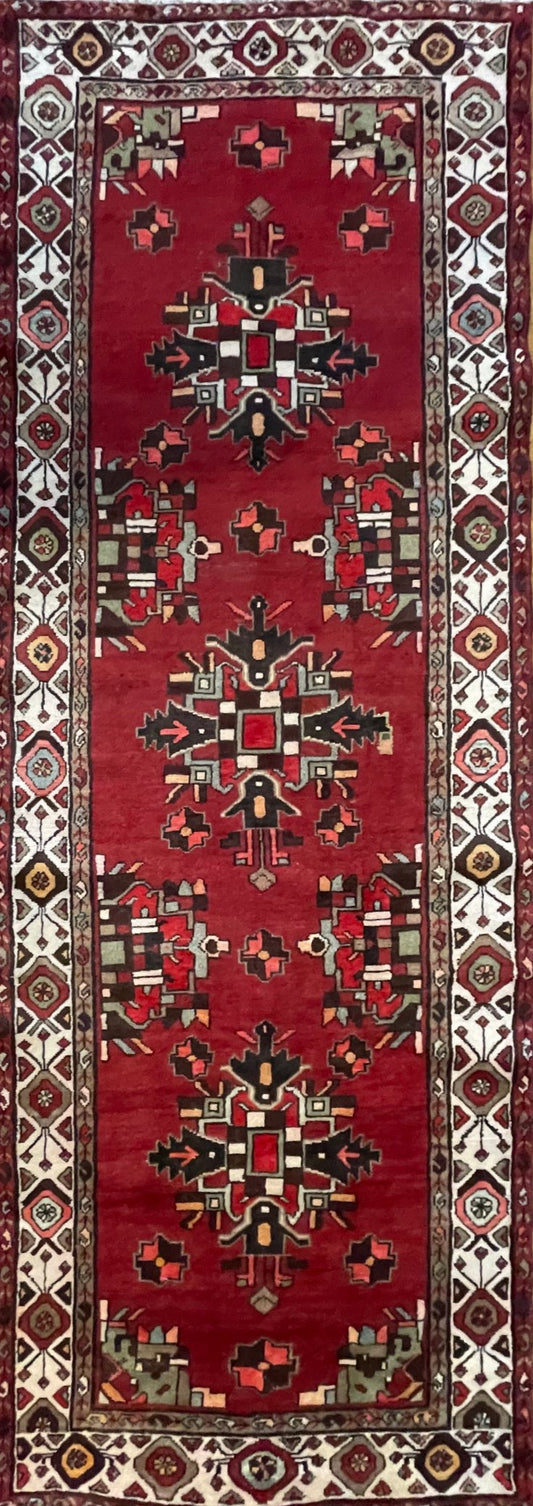 Handmade Persian Saveh | 294×102 cm